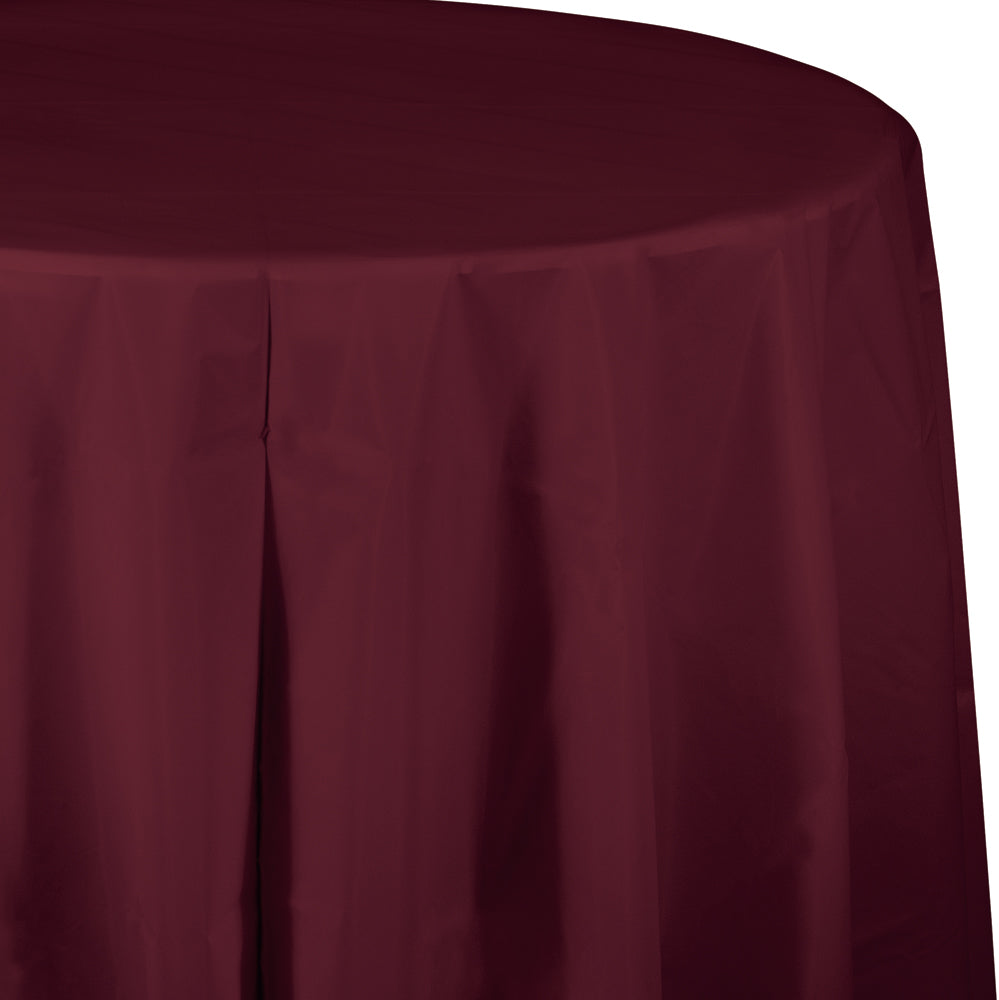 Table cover burgundy
