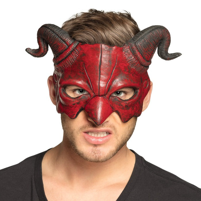 Foam half mask Demon