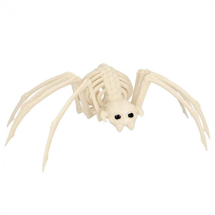Spider skeleton white 35 cm