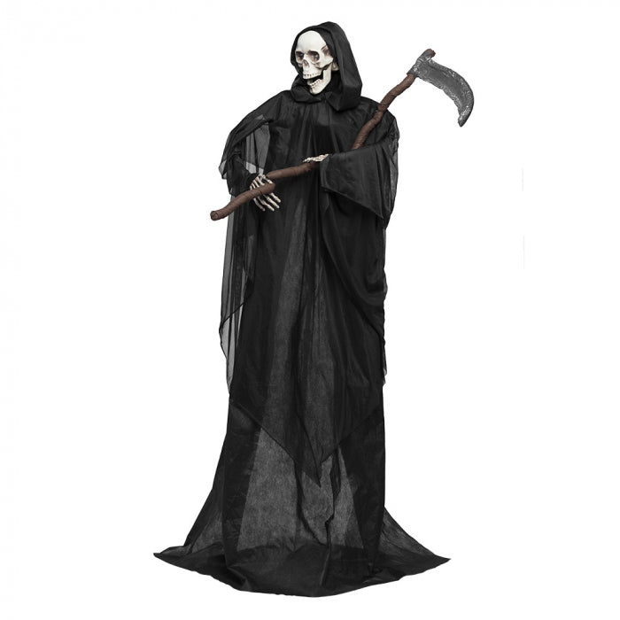 Standing sound and light decoration Cutting reaper 183 cm