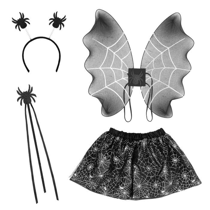 Spider children's set (Abadok, tutu and wings)