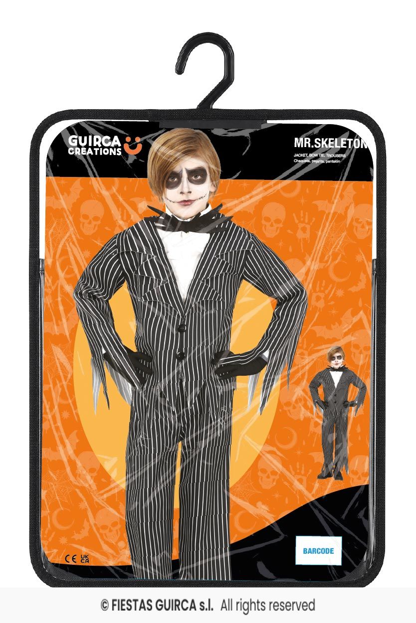საბავშვო კოსტუმი Mr. skeleton 7-9 წლის