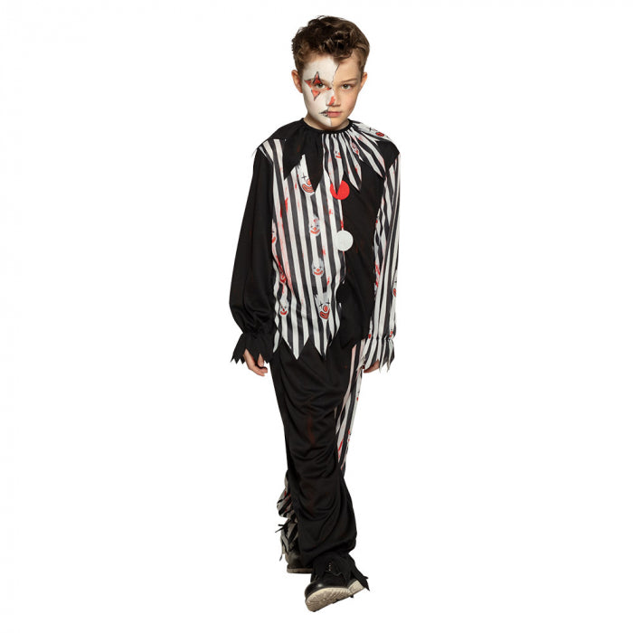 Children's costume bloody clown for different ages