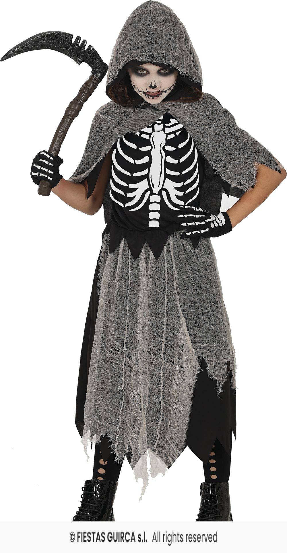 საბავშვო კოსტუმი Skeleton reaper