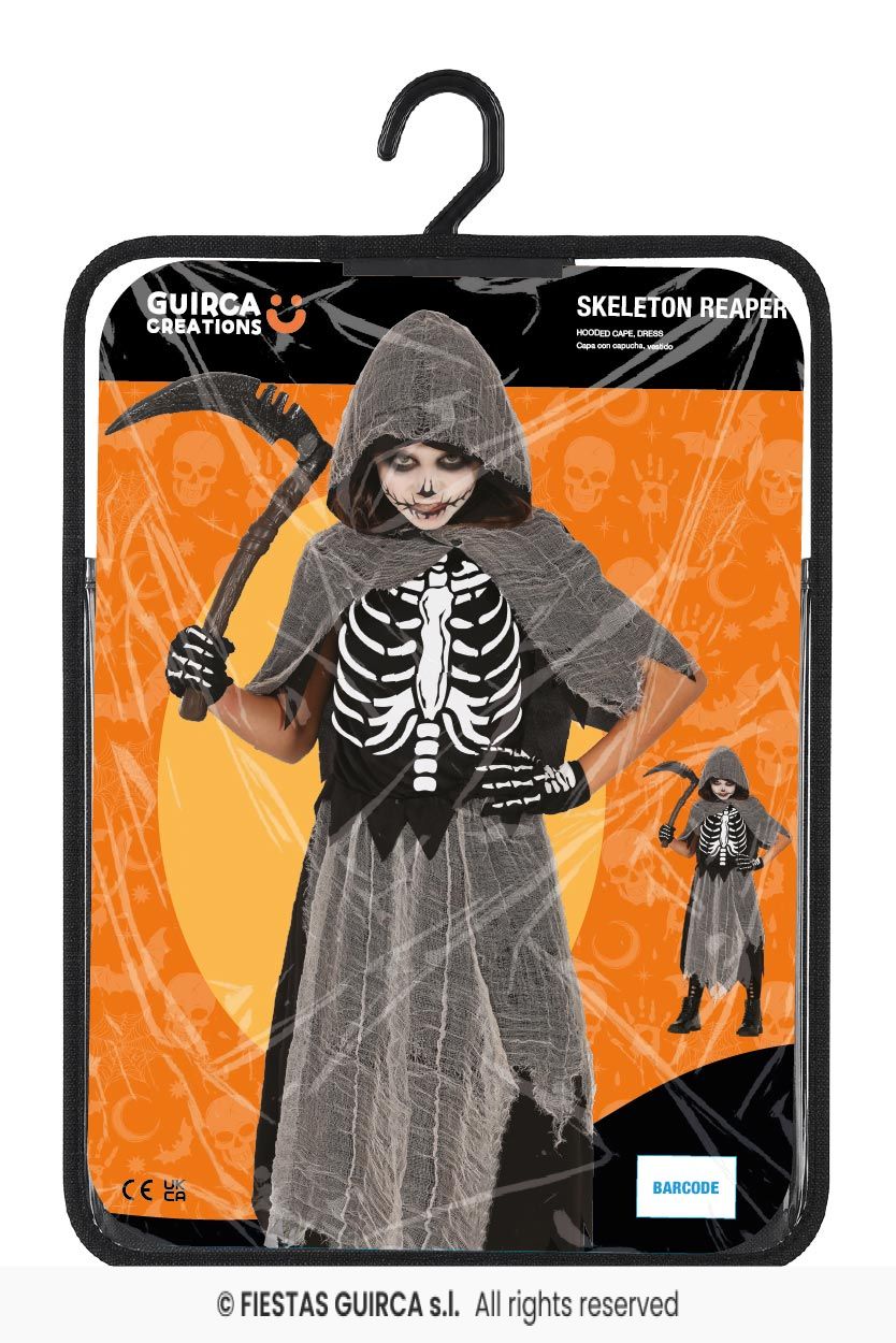 საბავშვო კოსტუმი Skeleton reaper