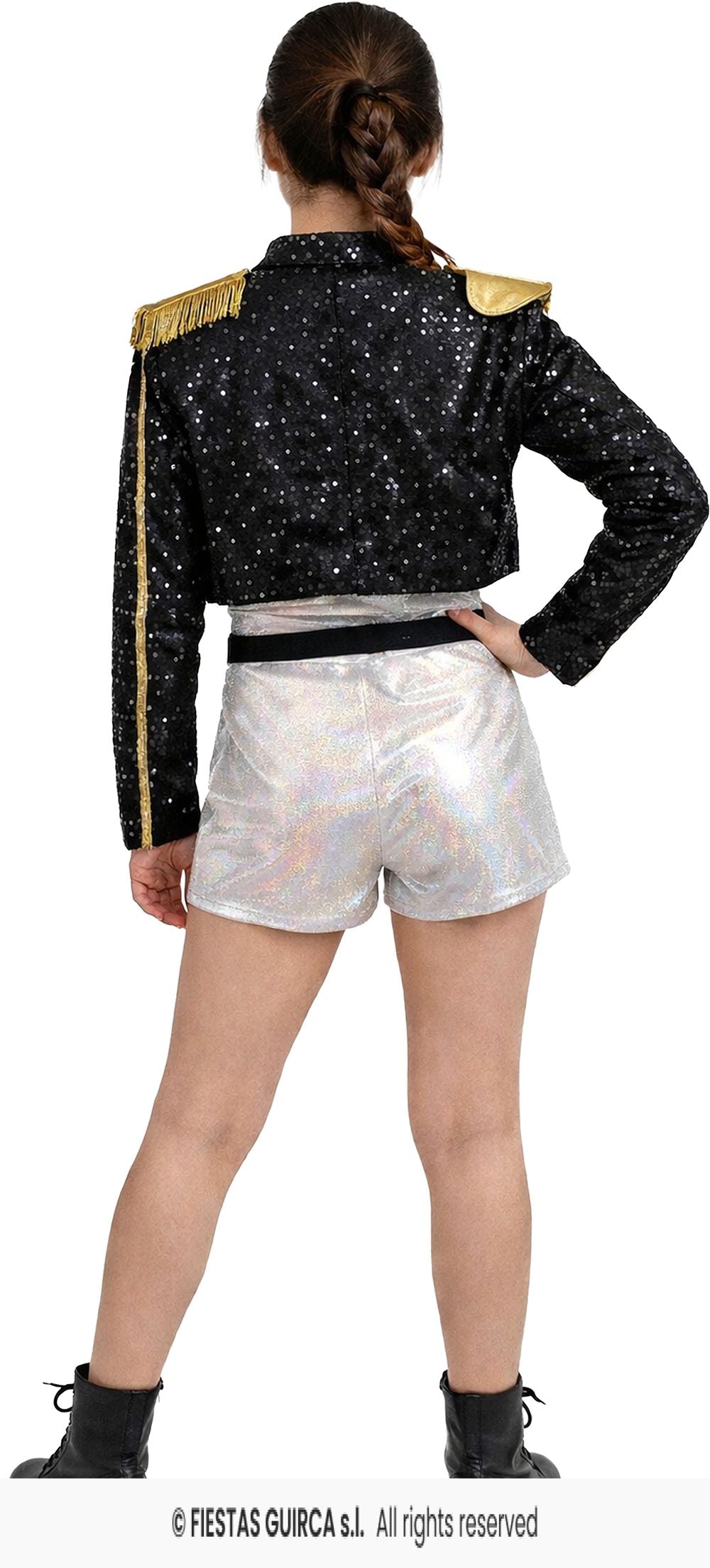 Pop-star silver leader კოსტუმი