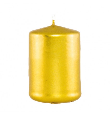 Metallic candle 6cm X 10cm in different colors