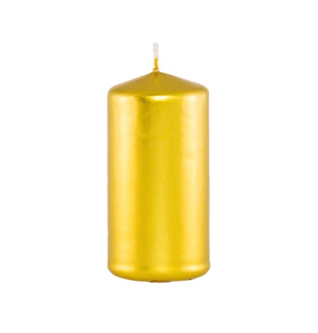 Metallic candle 4cm X 6cm in different colors