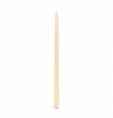 2 long candles of 30 cm in different colors