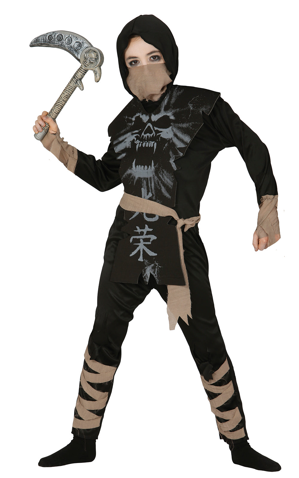 საბავშვო კოსტუმი Ghost ninja ბიჭუნა