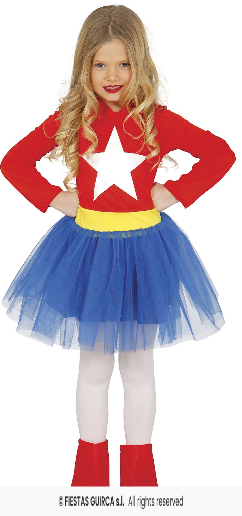 საბავშვო კოსტუმი SUPER GIRL