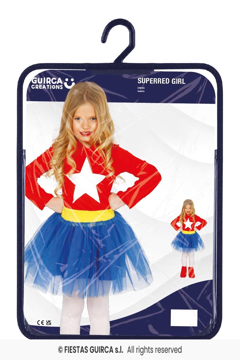 საბავშვო კოსტუმი SUPER GIRL
