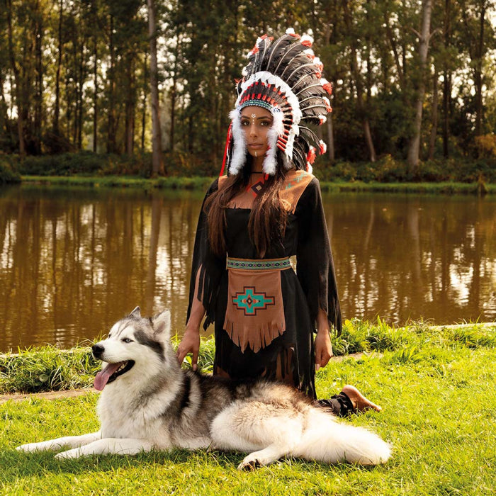 Indian women's costume She-wolf in different sizes
