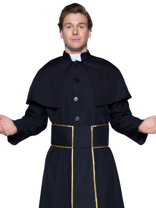 Priest costume black different sizes