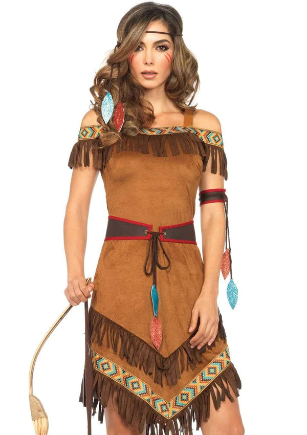 Indian woman costume Native Princess