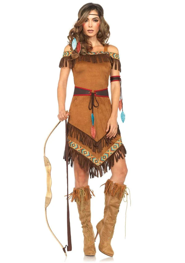 Indian woman costume Native Princess