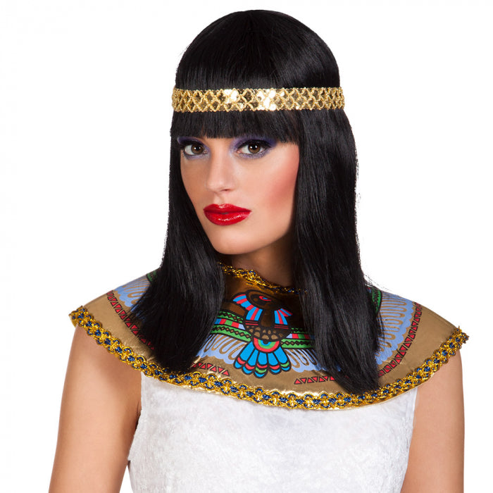 Cleopatra wig with headband