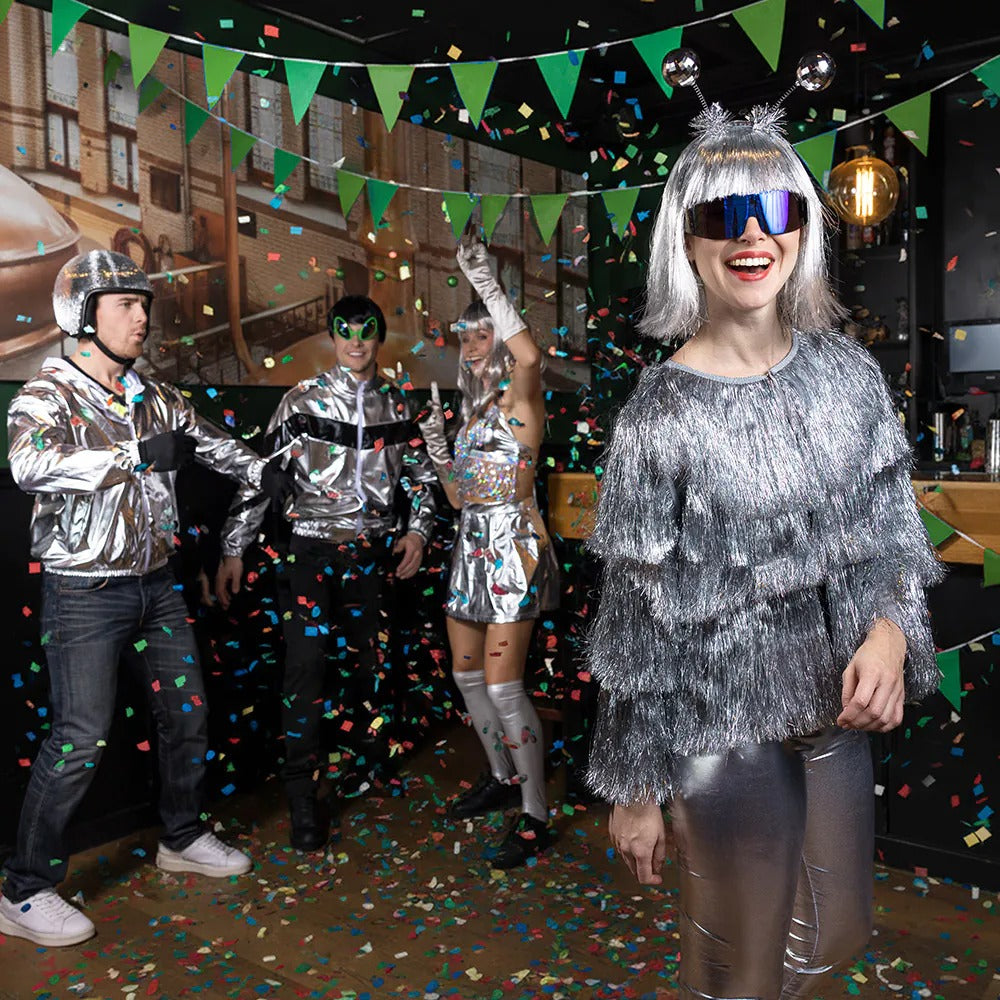 მოკლე პარიკი Gigi glamour white