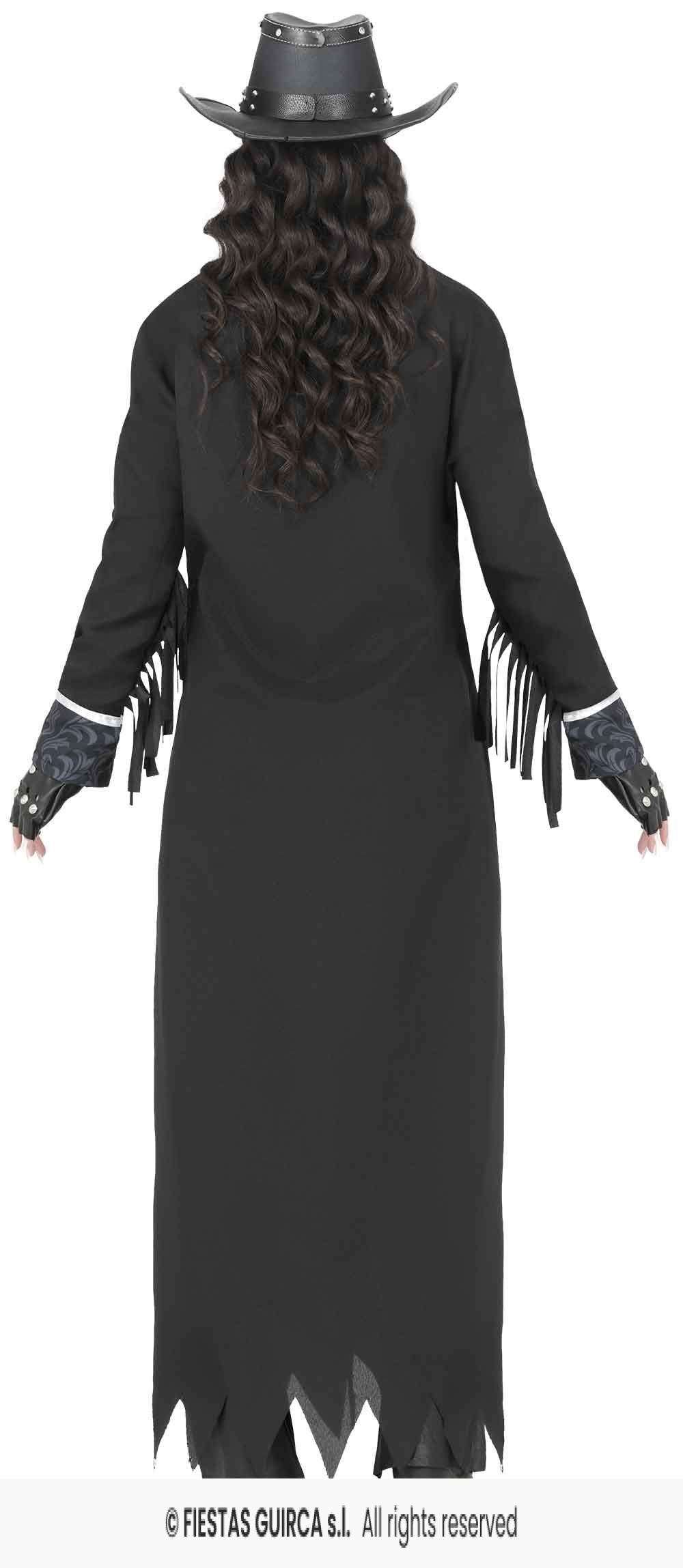 გოთი cowgirl კოსტუმი ზრდასრულისთვის