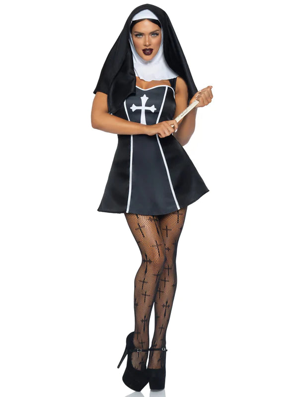 Naughty Nun costume in various sizes