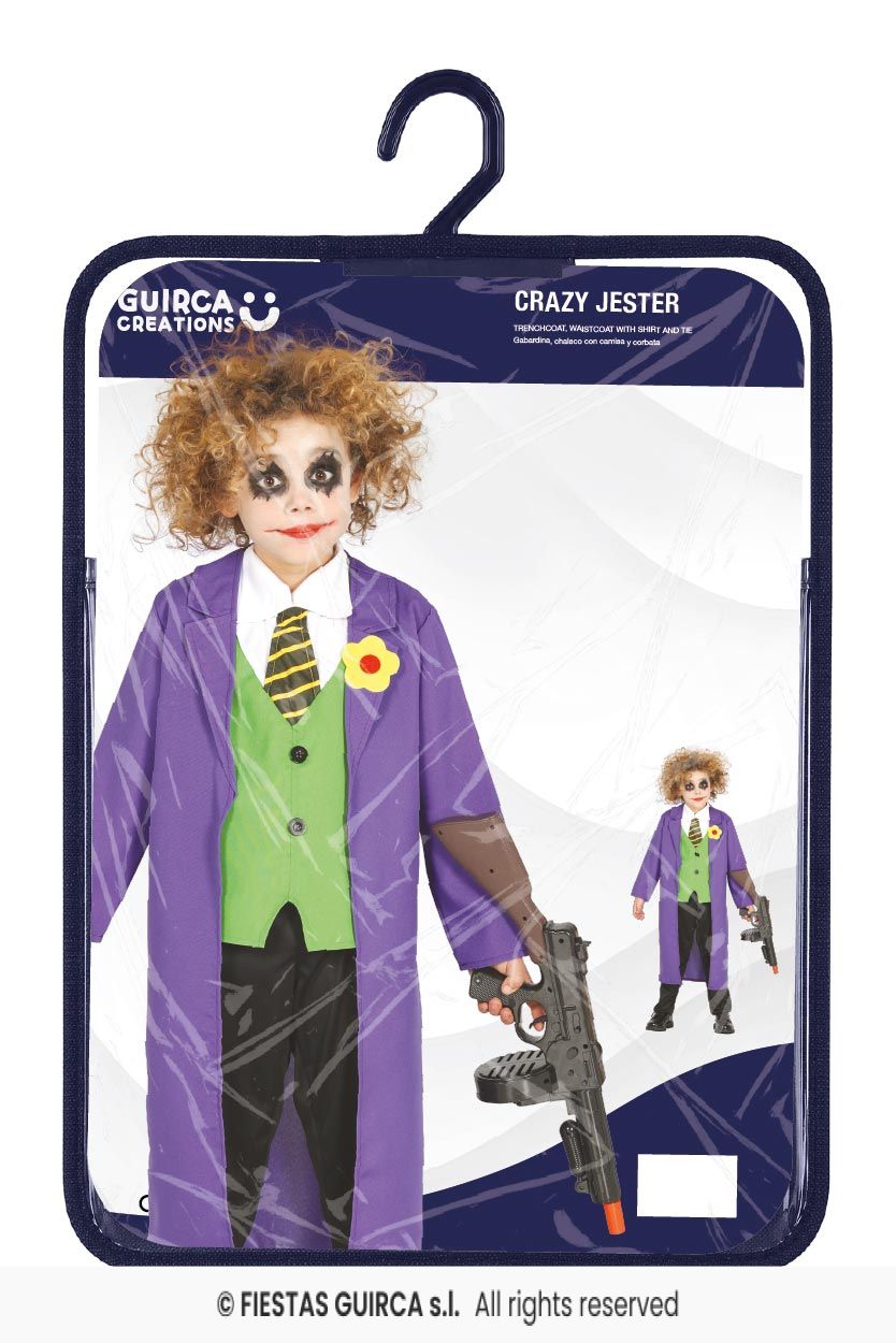 საბავშვო კოსტუმი Crazy buffoon