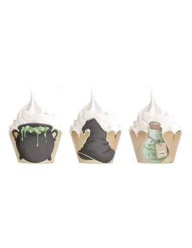 Muffin form witches 6 pcs