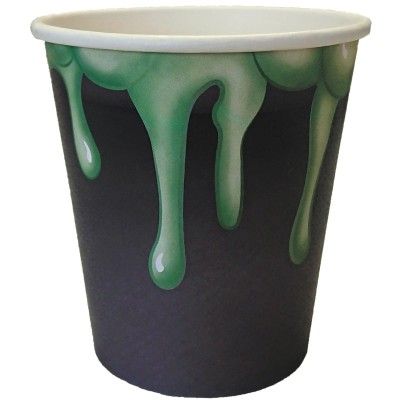 Paper cup witch cauldron 8pcs 200ml