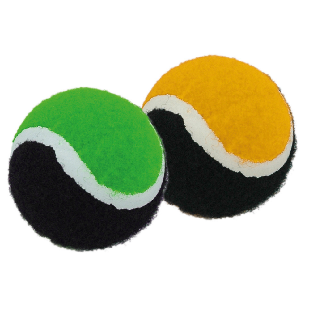 Set of tennis balls of different colors 2 pcs