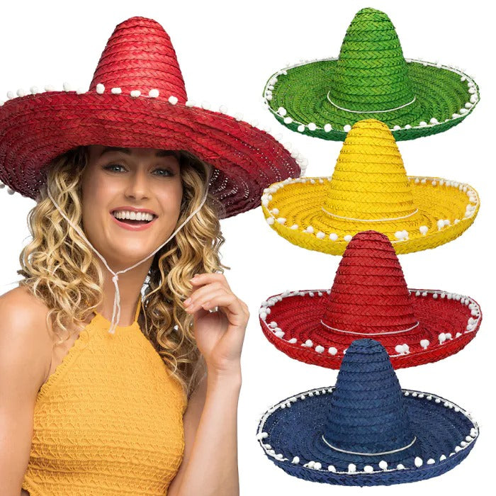 Sombrero Puebla in 5 colors 49 cm