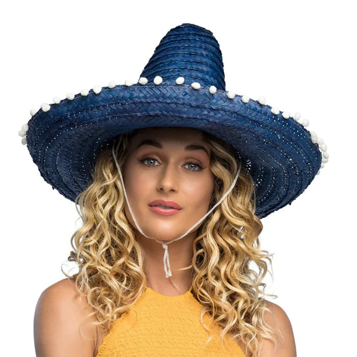 Sombrero Puebla in 5 colors 49 cm