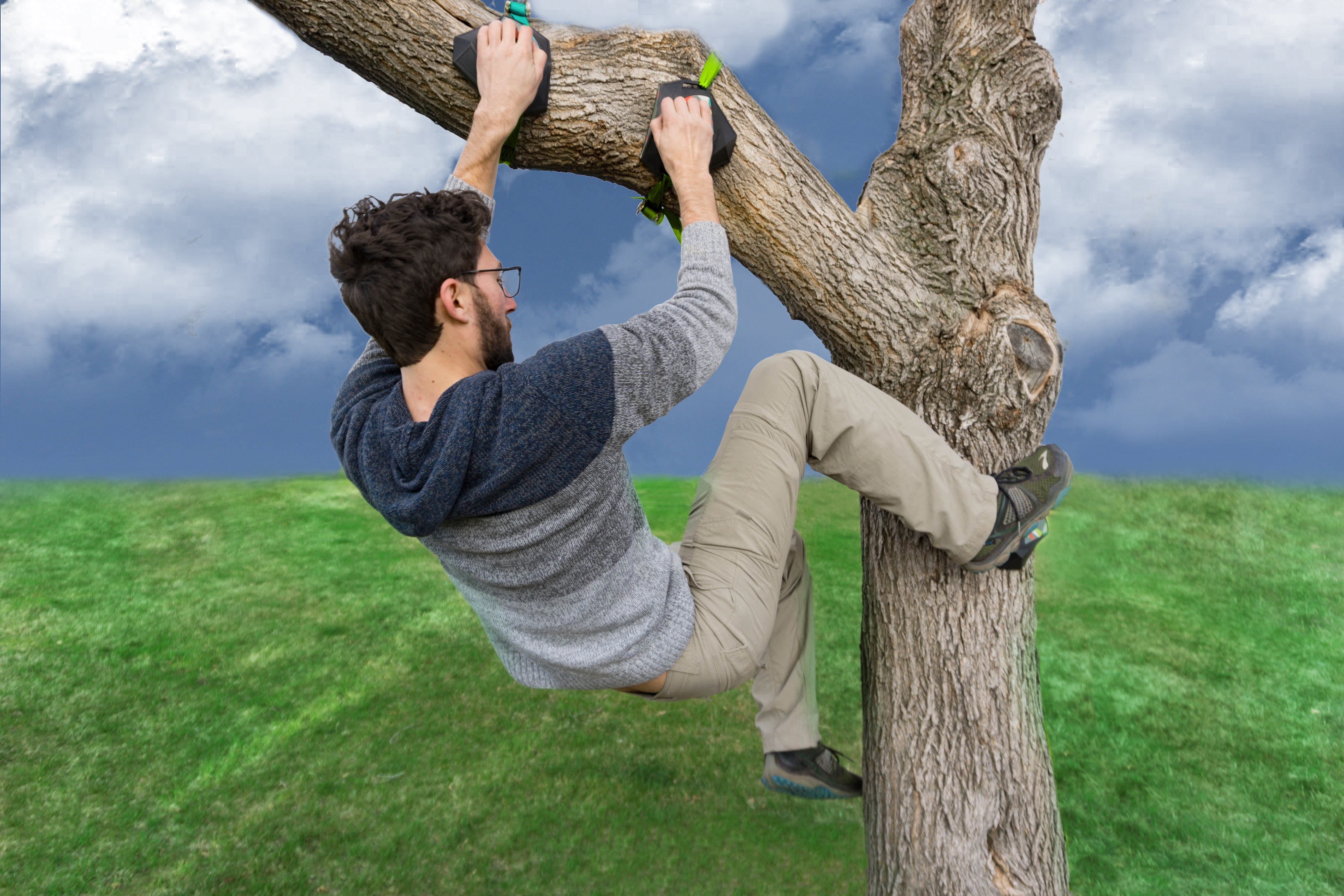 Tree climbing set (max. 113 kg)