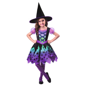Children's costume cute witch for different ages