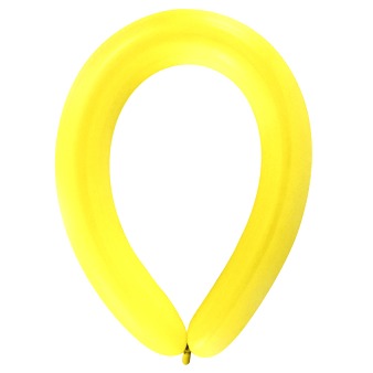 Latex balloon Modeling yellow 114cm/45 1pc