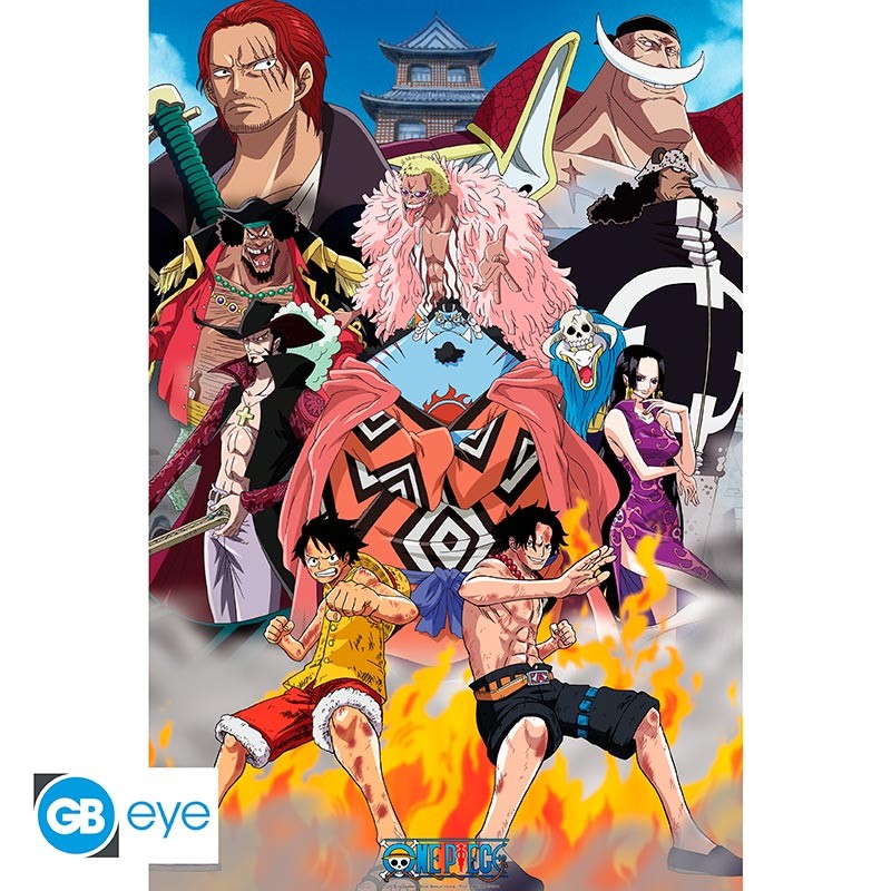 ONE PIECE - Poster Chibi 52x38 - Wanted Whitebeard - Abysse Corp