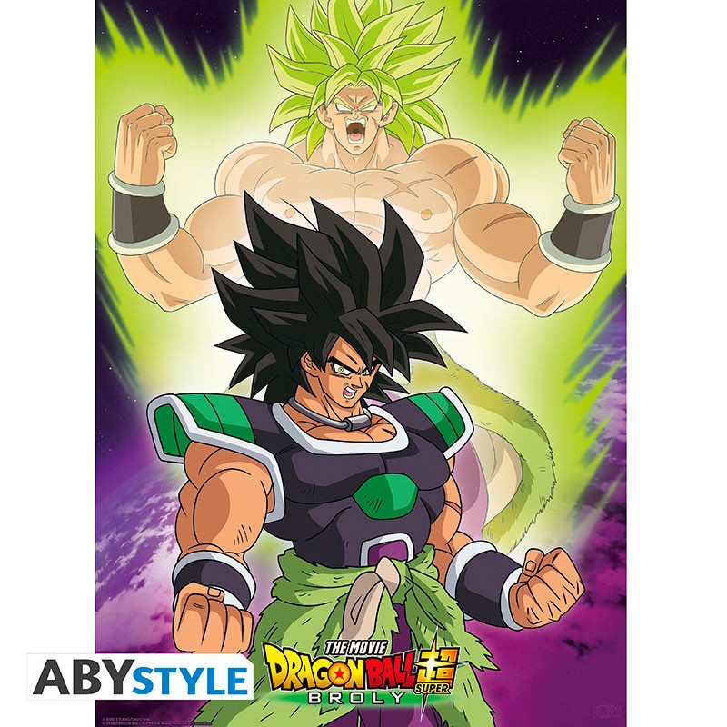 DRAGON BALL BROLY - პოსტერების ნაკრები 2ც - Broly 52x38 სმ