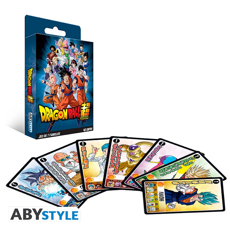 DRAGON BALL SUPER - playing cards - Happy Families