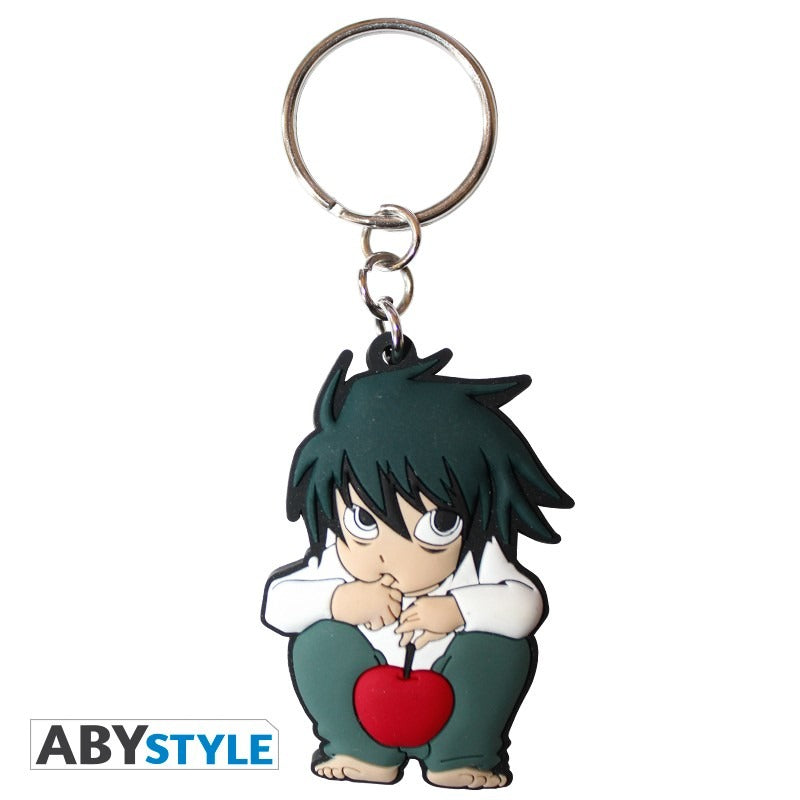 DEATH NOTE - keychain "L - character"