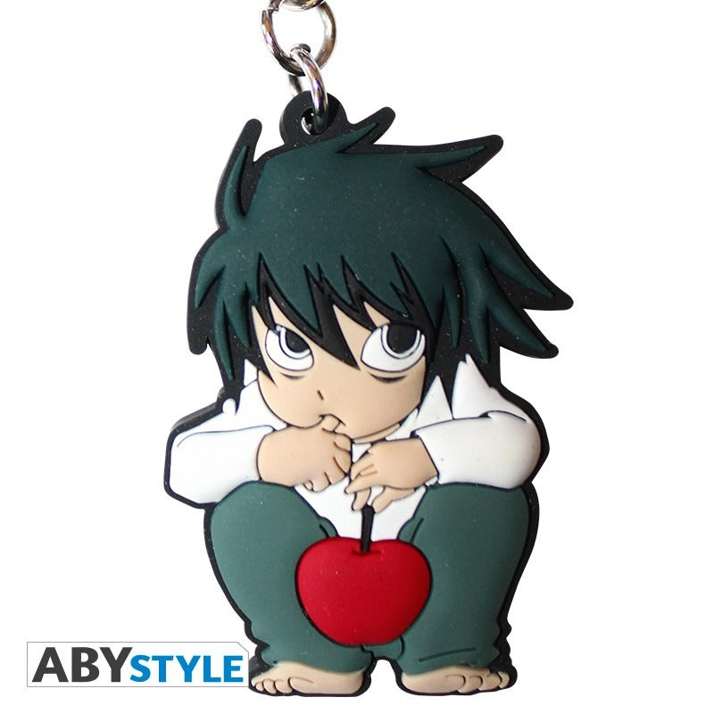 DEATH NOTE - keychain "L - character"
