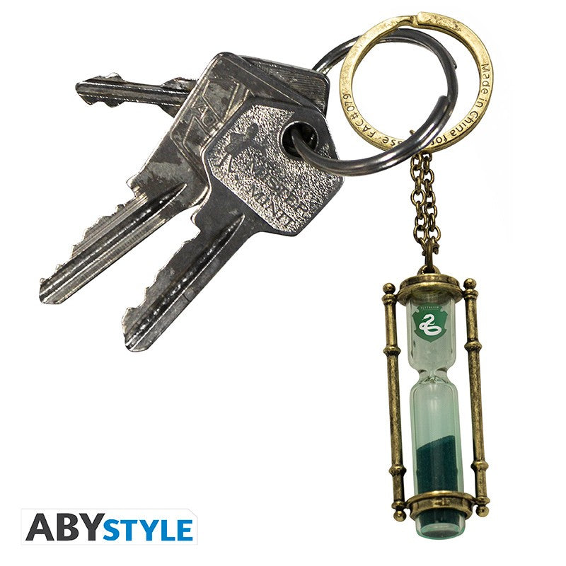 HARRY POTTER - keychain 3D "Slytherin hourglass"