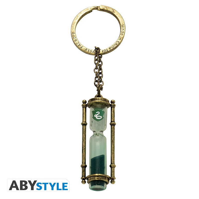 HARRY POTTER - keychain 3D "Slytherin hourglass"