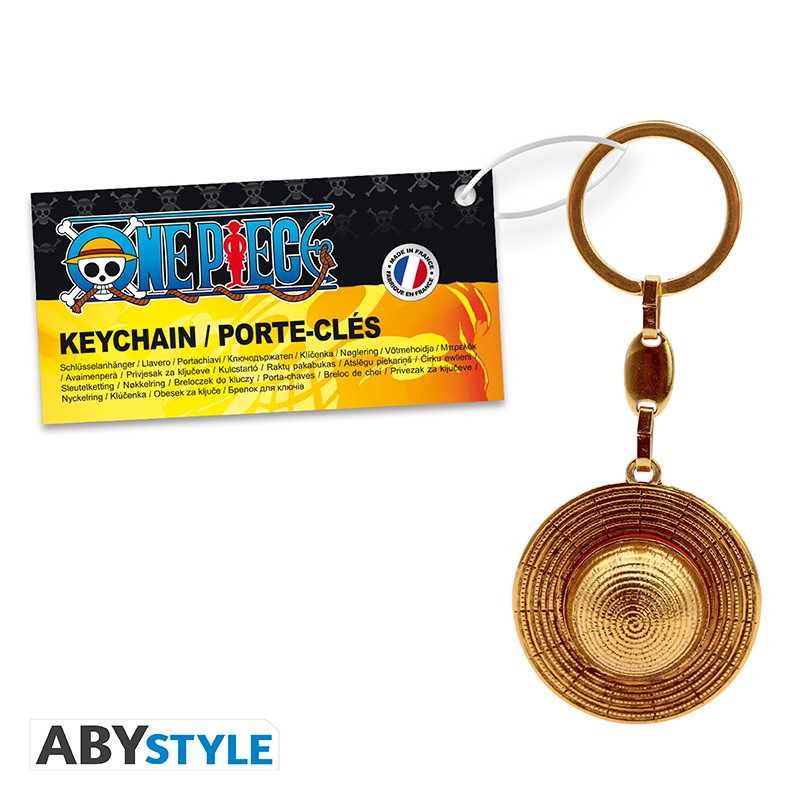 ONE PIECE - Keychain 3D "Strawhat"