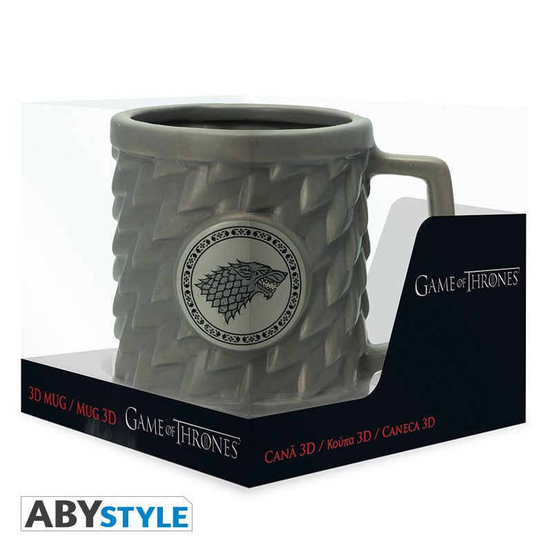 GAME OF THRONES - cup 3D - Starks