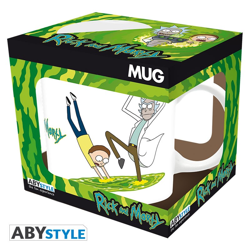 RICK AND MORTY - mug 320 ml - "Portal 2" with box