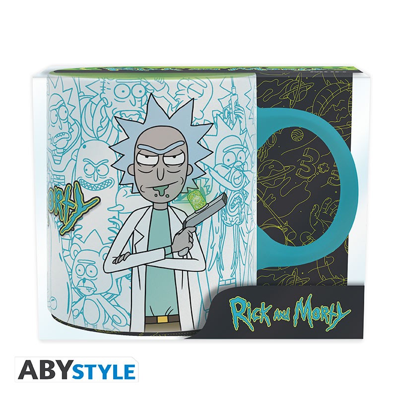 RICK AND MORTY - glass - 320 ml - All Ricks and Mortys