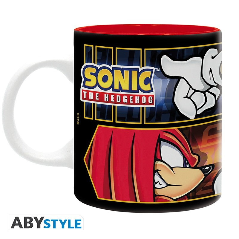 SONIC - ჭიქა 320მლ Sonic & Knuckles ყუთით