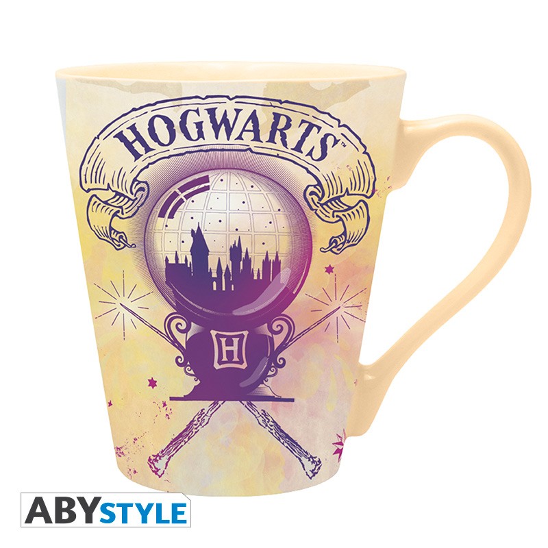 HARRY POTTER - სასაჩუქრე ნაკრები "Hogwarts" ჭიქა 250 მლ + ბრელოკიPVC + ბლოკნოტი