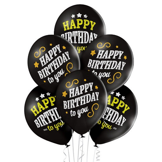 Bunch of balloons Happy Birthday to you 6 pcs