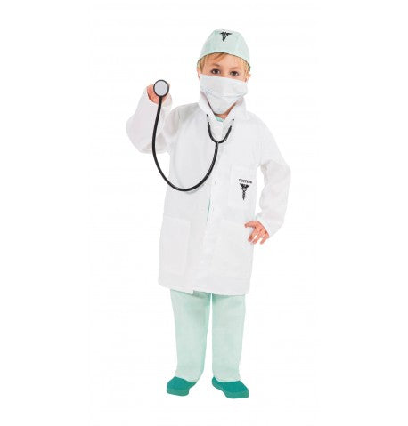 Children's doctor costume in different sizes
