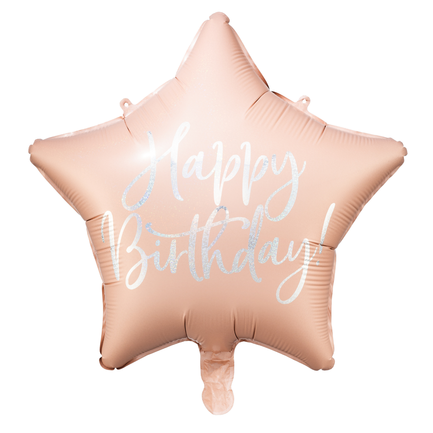 სტანდარტული ფოლგირებული ვარსკვლავი happy birthday 40სმ