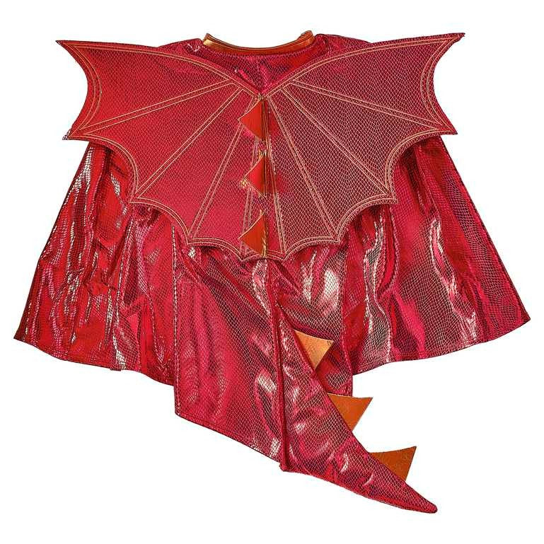 Red Dragon Cloak 3-7 years (51cm)